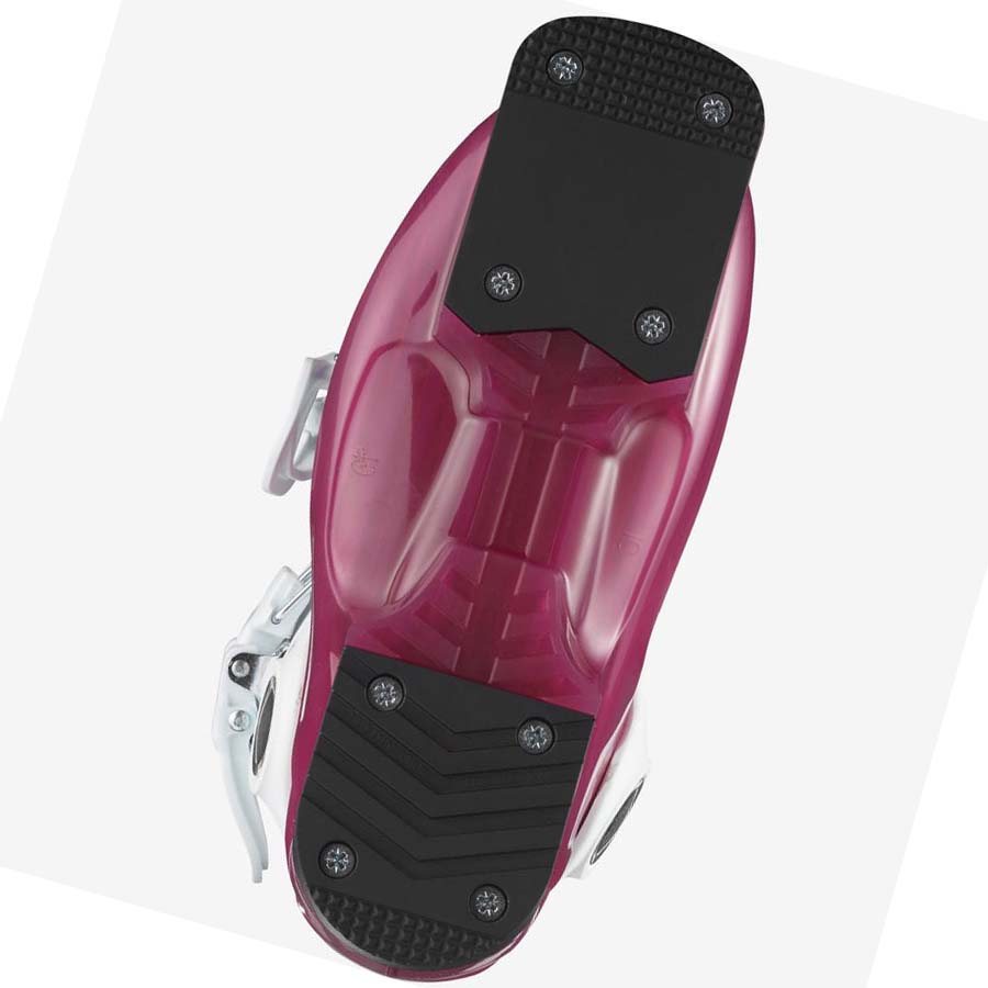 Salomon T2 RT GIRLY Çocuk Kayak Botu Mor Beyaz | TR 2013QMA